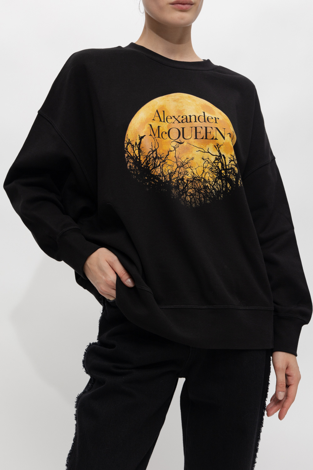 Alexander hotsell mcqueen sweatshirt